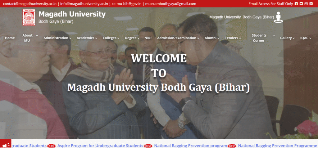 How To Download Magadh University UG Semester 3 Admit Card 2024-28